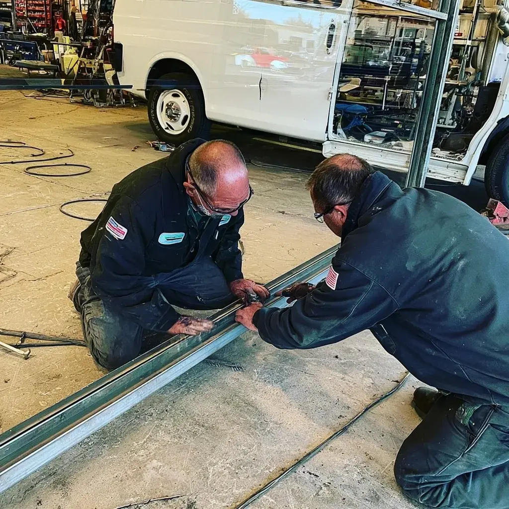 Residential garage door spring repair in Blue Springs, MO
